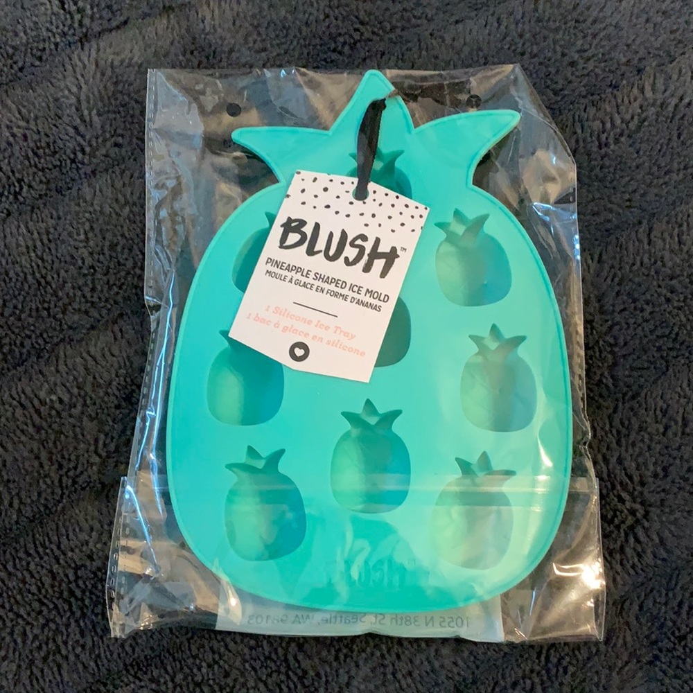 Blush Pineapple Shaped Ice Mold